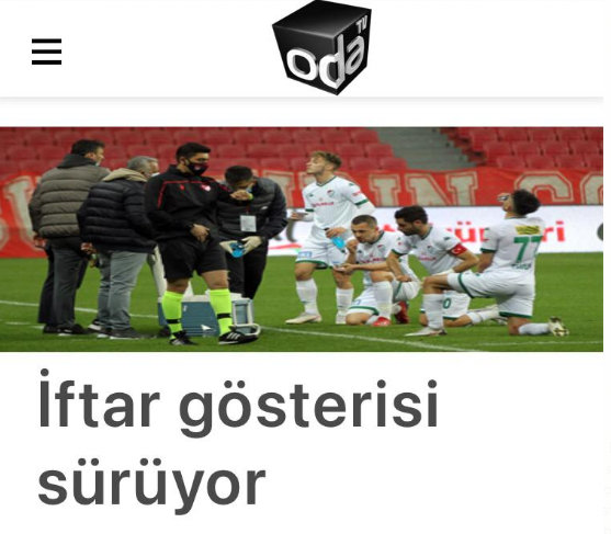 Futbolcular oruç tutamaz mı? Bu neyin kini?